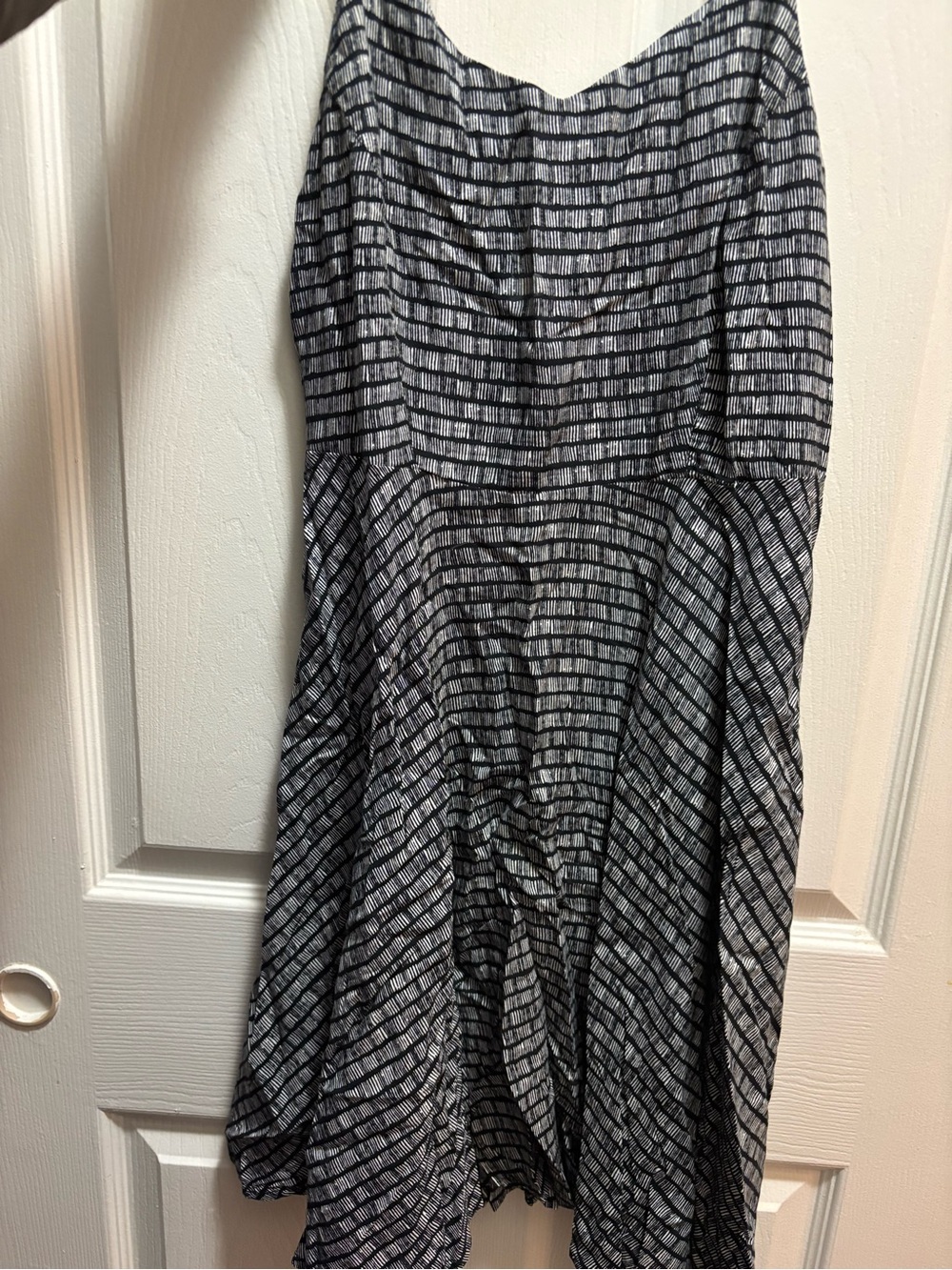 Old Navy Black & White Circle Skirt
